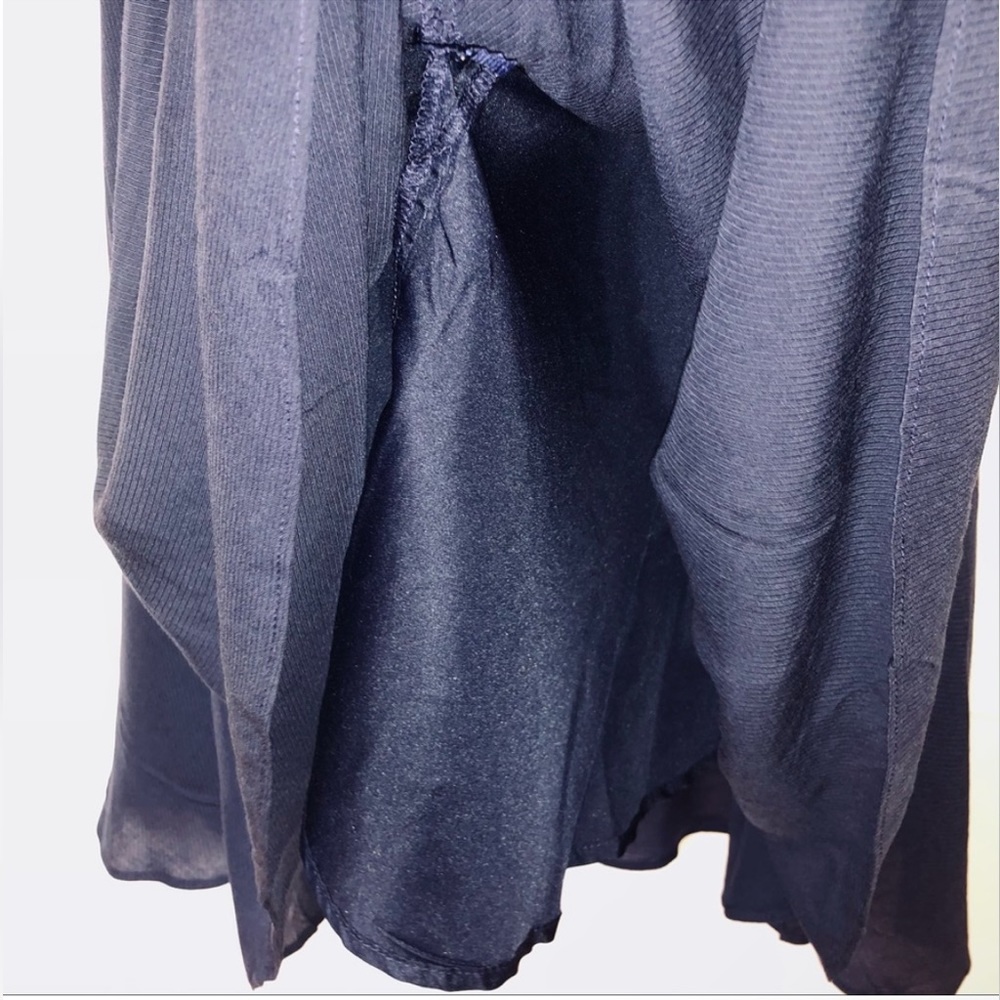 NWT BB Dakota Samantha Dress Vintage Blue Holiday Party Dress Size 2 - Picture 7 of 9